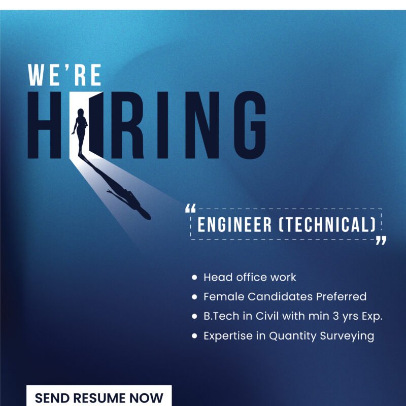 Creative Technical Hiring Poster